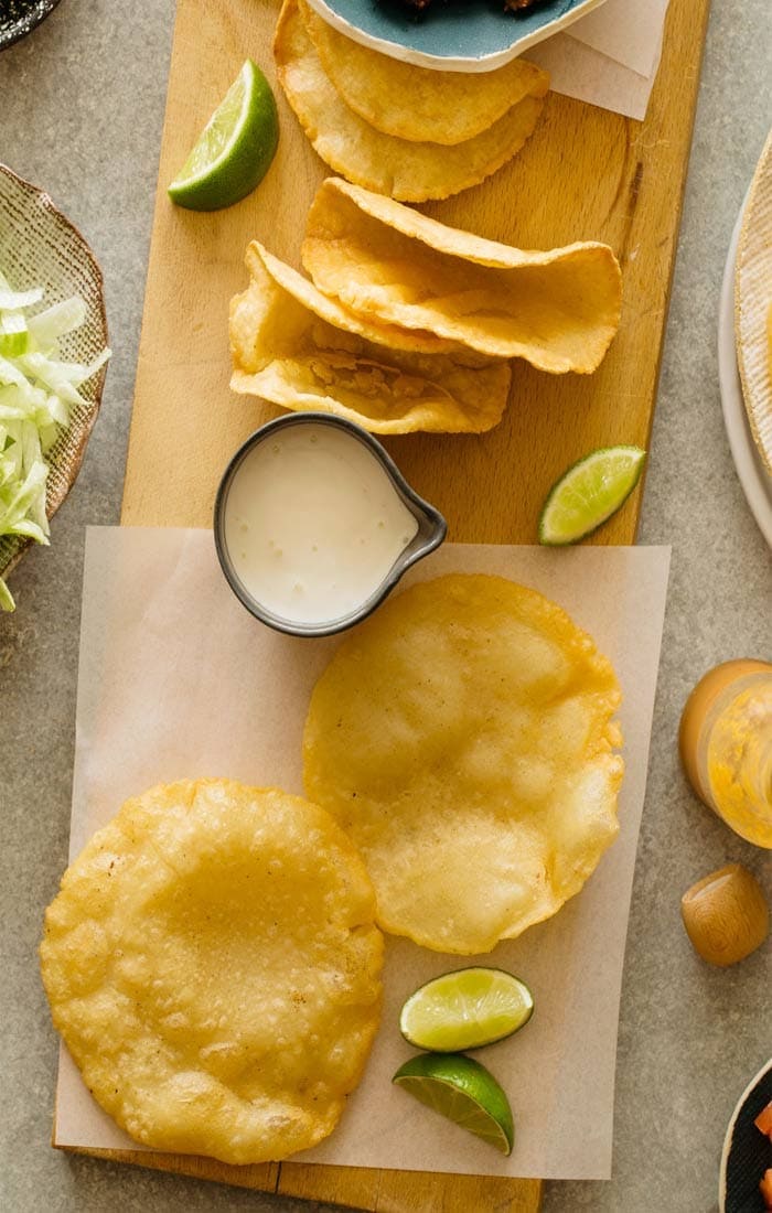 Puffy Flour Taco Shell Recipe Tanya Tanya